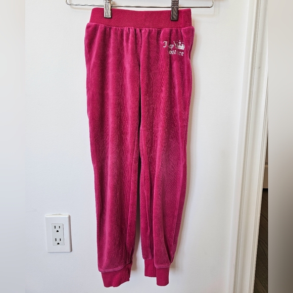 Juicy Couture girls Hoodie and Jogger set Size 7 - Picture 6 of 8